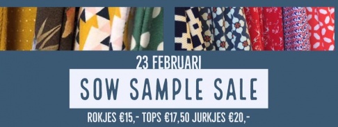 Sow Utrecht sample sale
