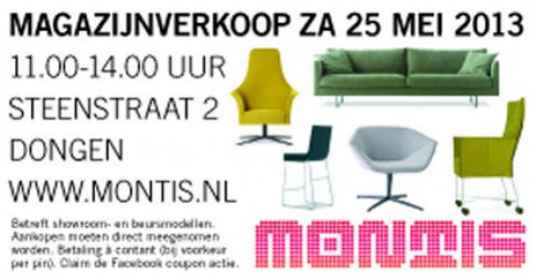 Magazijnverkoop Montis