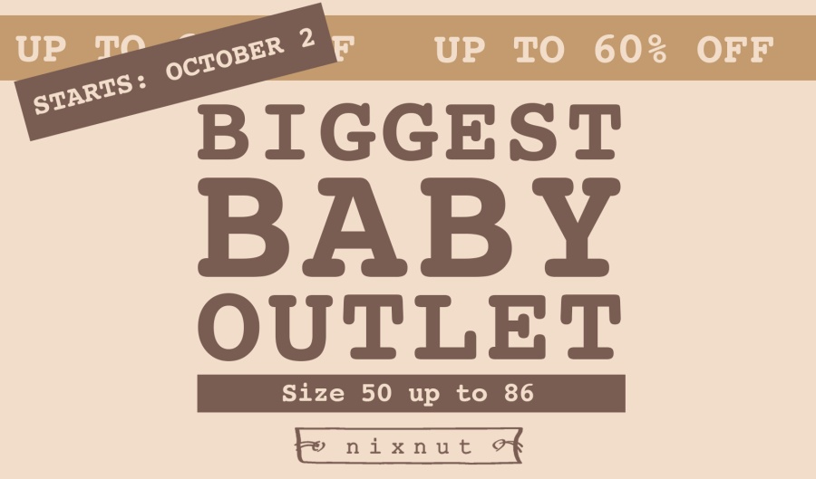 Biggest Online Baby Outlet | Nixnut 