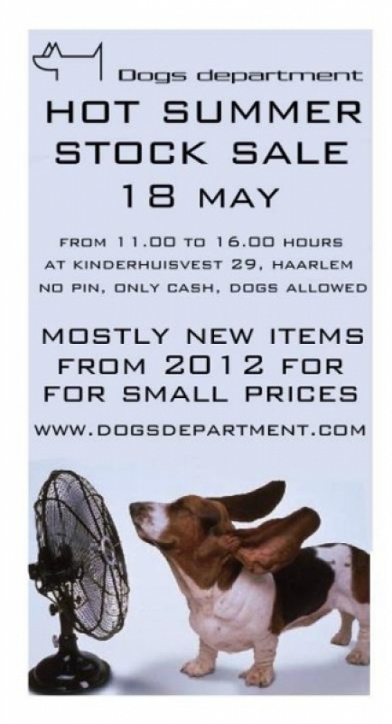Dogs Department stock sale