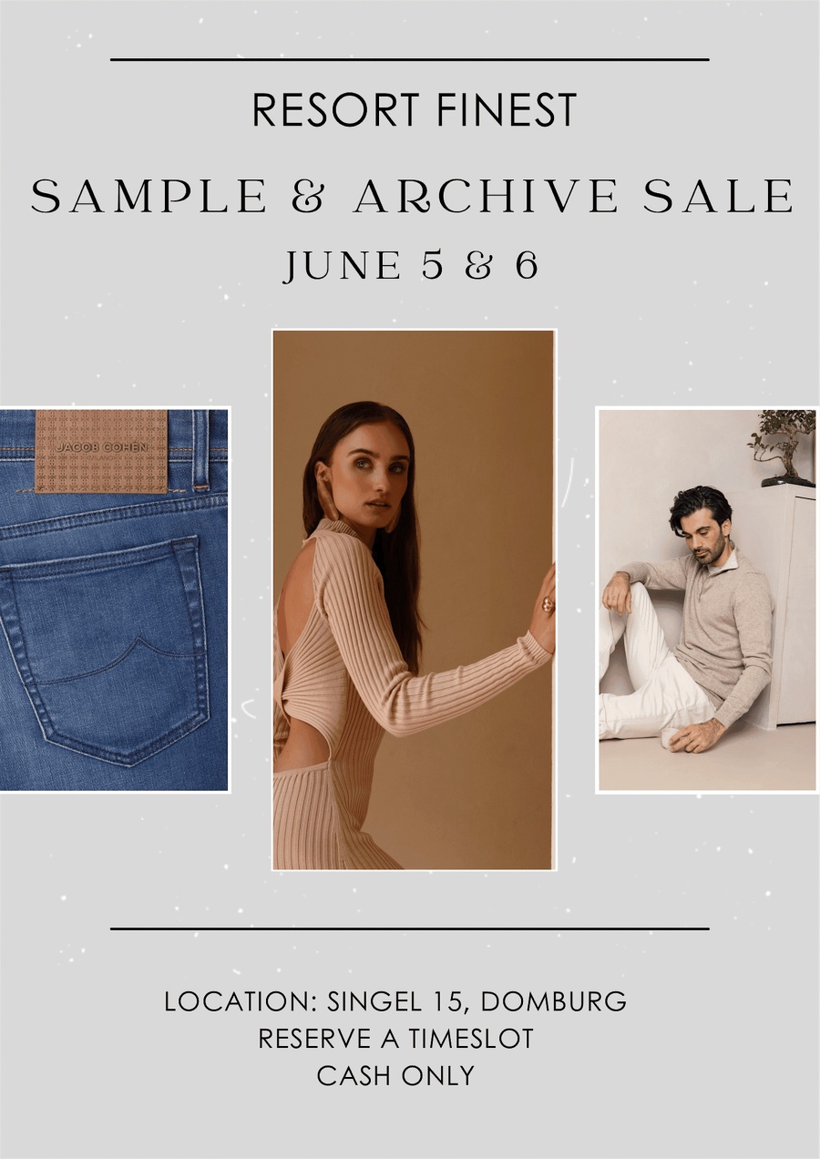 Resort Finest sample archive sale