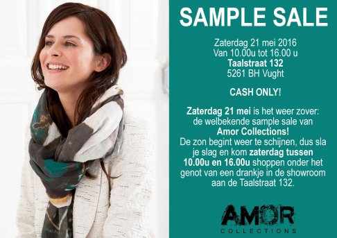 SAMPLE SALE Amor Collections sjaals