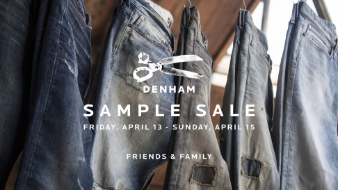 Denham Sample Sale