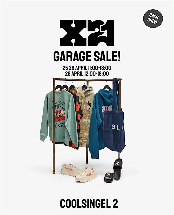 X21 garage sale