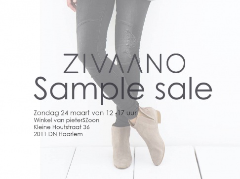 Sample Sale Zivaano