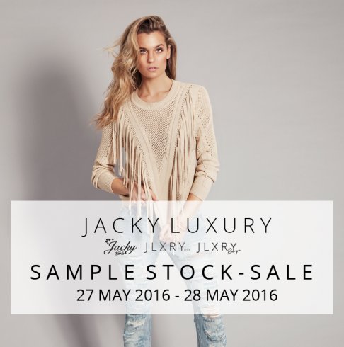 Jacky Luxury mega sample stock - sale!!