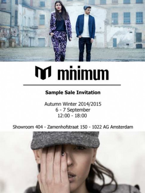 Minimum sample sale