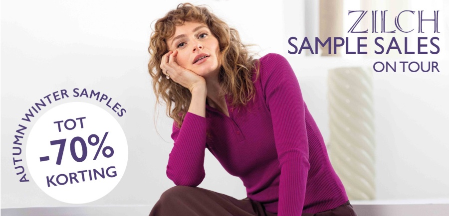 Zilch sample sale Weesp