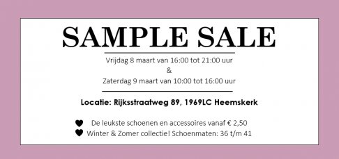 Shoemania SAMPLE SALE