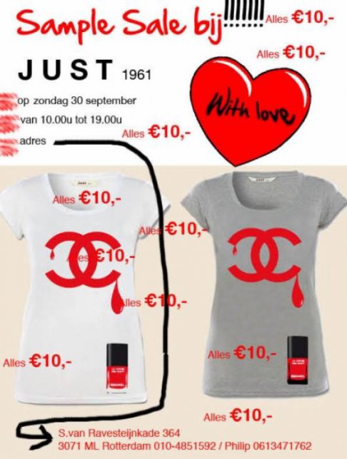 Sample sale Just 1961