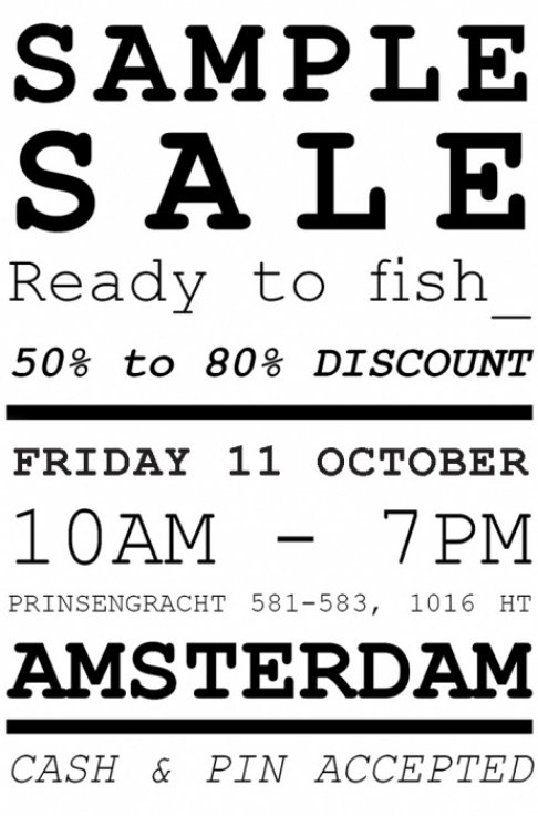 Ready to fish_ Sample Sale