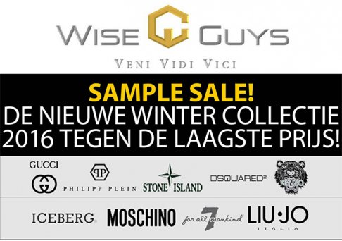 Sample sale wintercollectie Wise Guys