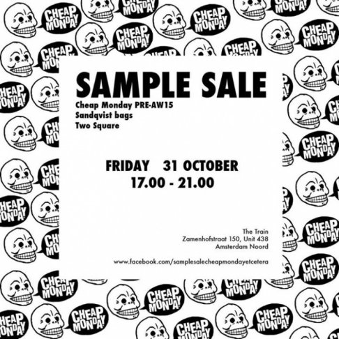 Cheap Monday Sample Sale Pre-AW15