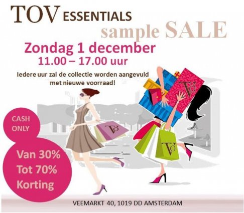 TOV Essentials Sample Sale!