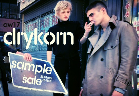 Drykorn sample sale AW17