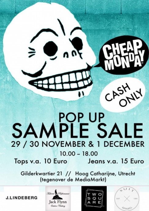 Cheap Monday sample sale