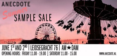 Anecdote sample sale