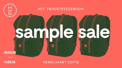 Sample Sale Hemelvaart Editie