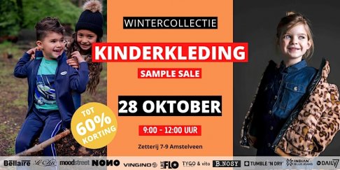 Kinderkleding sample sale - 2