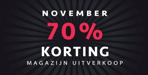 SWOB.store - Magazijnuitverkoop 2017 - tot 70% korting