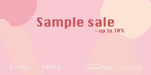 Blosh sample sale