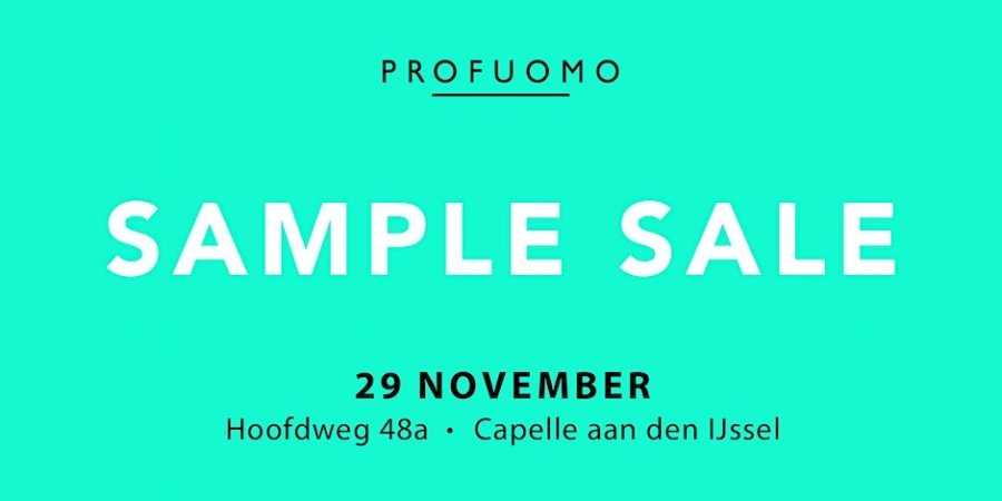 Profuomo sample sale