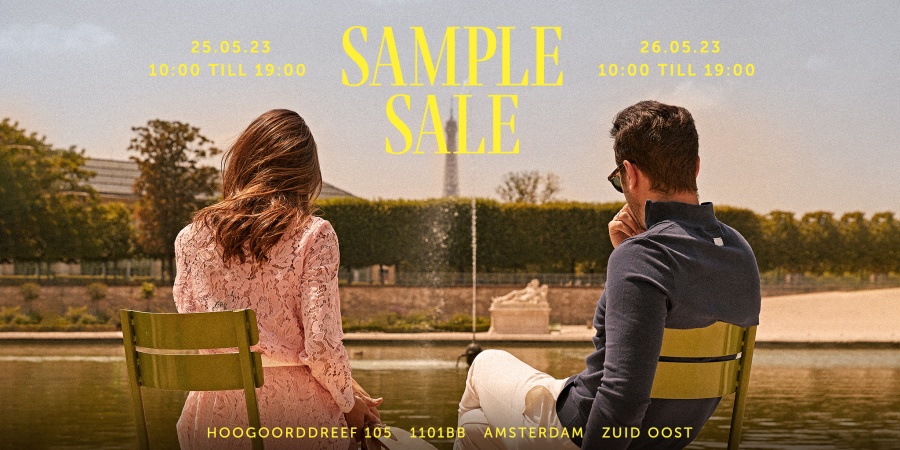 Radical sample sale in Amsterdam // Dames en heren kleding met kortingen tot wel 80%