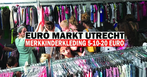 Tientjesmarkt Utrecht, Merkkinderkleding va 5 euro