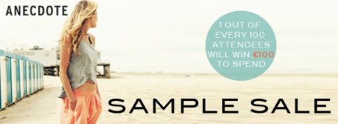 Anecdote Sample Sale