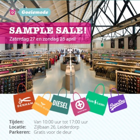 Goeiemode sample sale