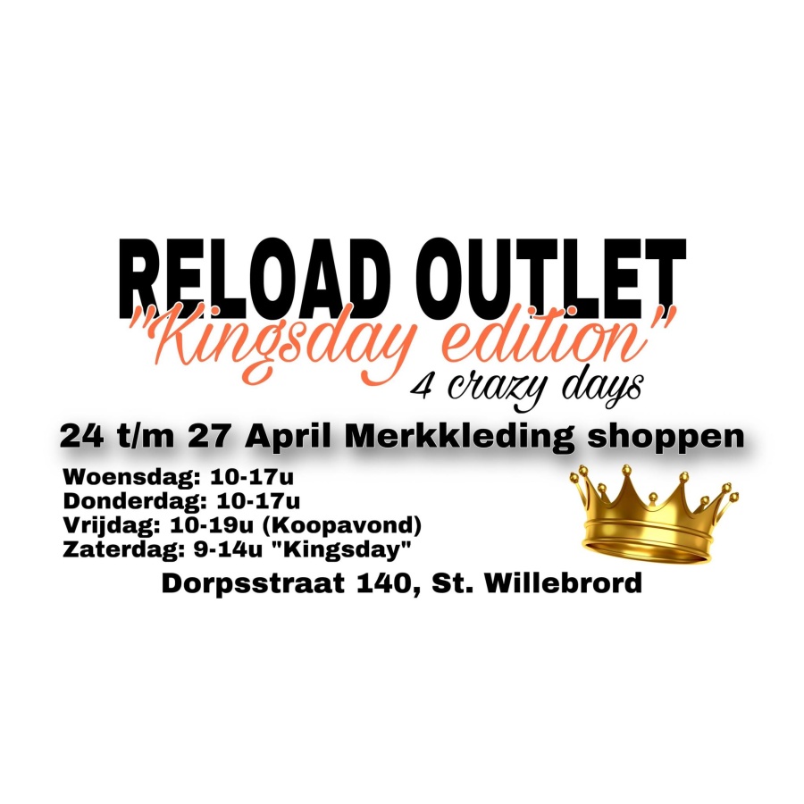 Reload Outlet Kingsday Edition