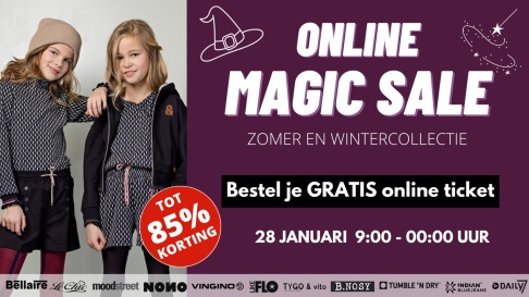 Online Magic Sale Kinderkleding | 28 januari