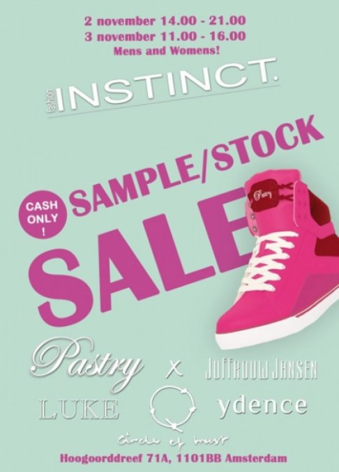 Sample sale Fashion Instinct