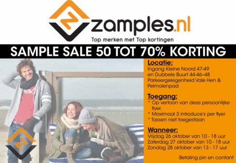 Sample Sale Hoorn by Zamples.nl - 2