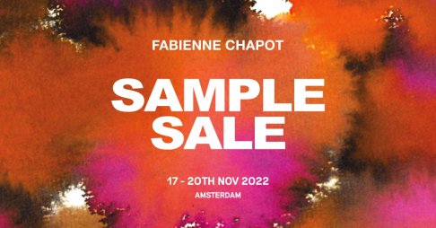 Fabienne Chapot - Sample Sale