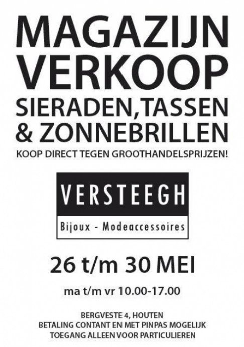 Magazijn Verkoop Byoux, tassen, sjaals, riemen e.d. - 2