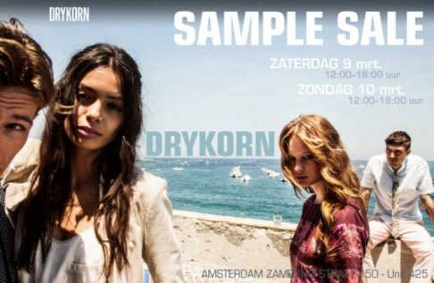 Sample sale Drykorn