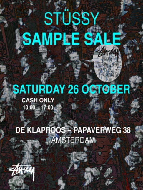 Stussy sample sale