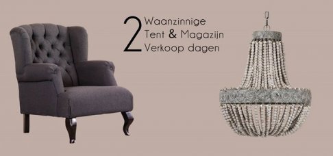 Tent & Magazijn verkoop De Snuffelkelder Barneveld