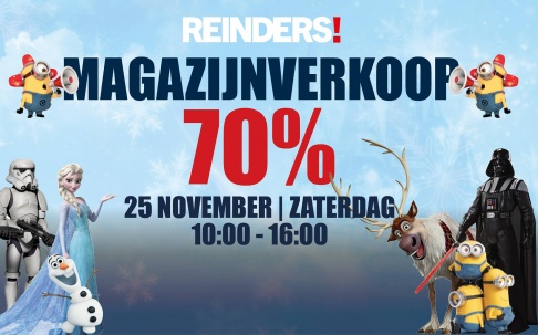 Magazijnverkoop Reinders