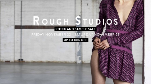 Rough Studios Stock & Sample Sale