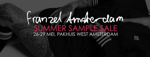 FRANZEL AMSTERDAM Summer Sample Sale