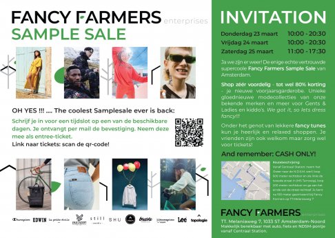 Fancy Farmers sample sale