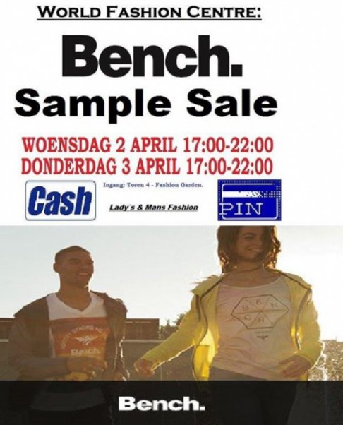 BENCH - Sample sale