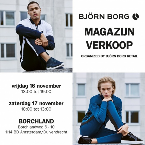 Magazijnverkoop Bjorn Borg