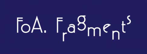FoA. Fragments | Stock & Sample Sale