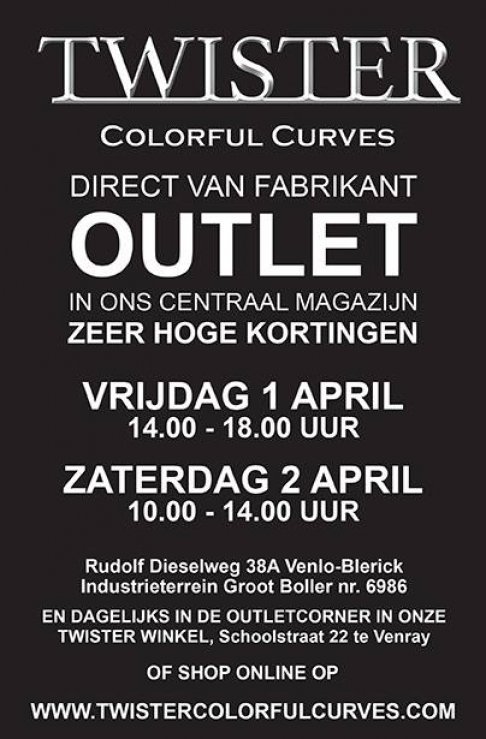 Twister Colorful Curves Outlet Verkoop