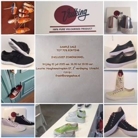Sneakers uitverkoop en sample sale