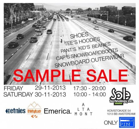 Sample Sale Soletechnology