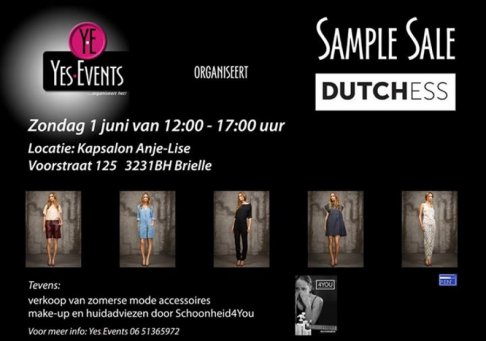 Sample Sale Dutchess
